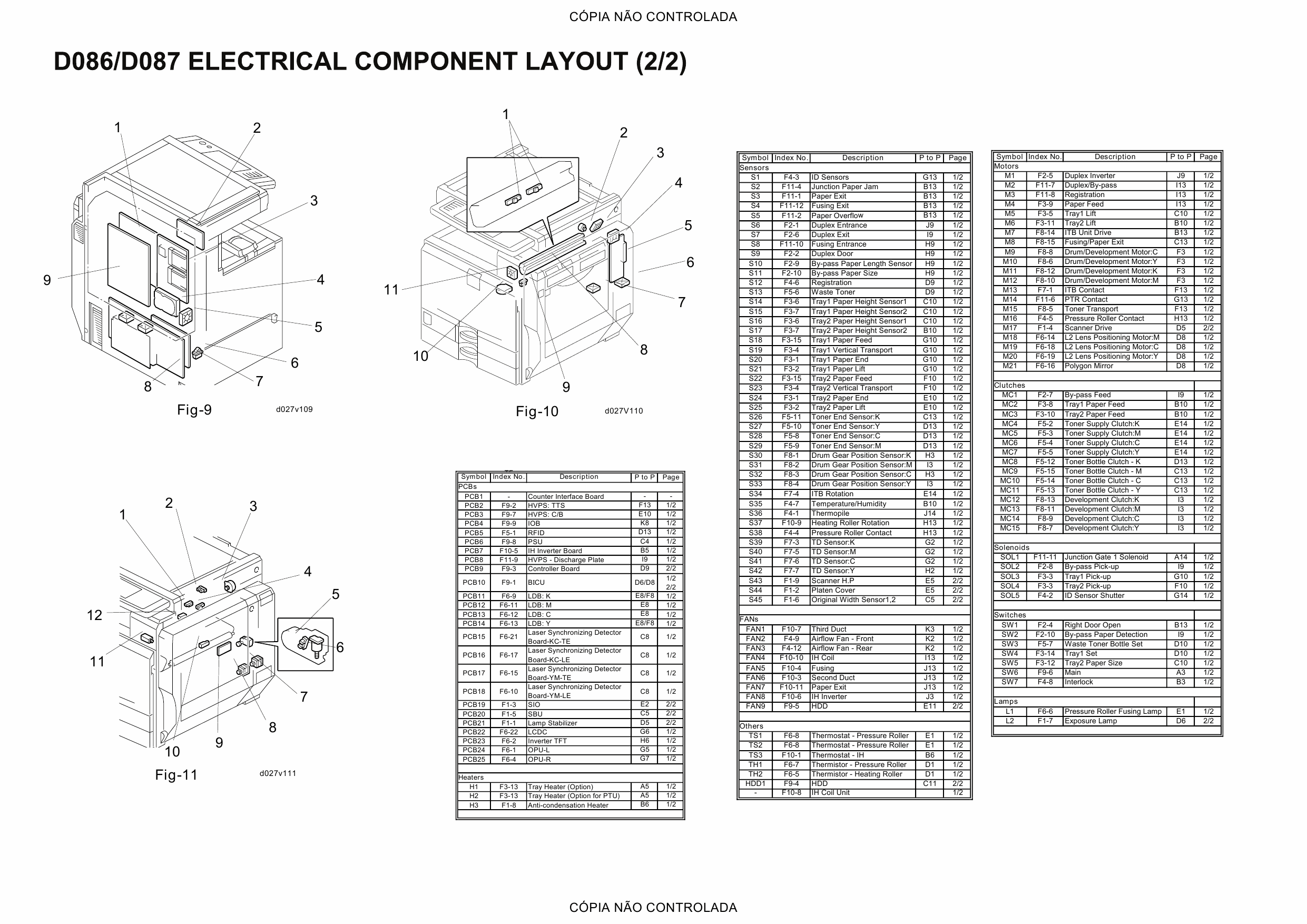 RICOH Aficio MP-C3001 C3501 D086 D087 Circuit Diagram-4